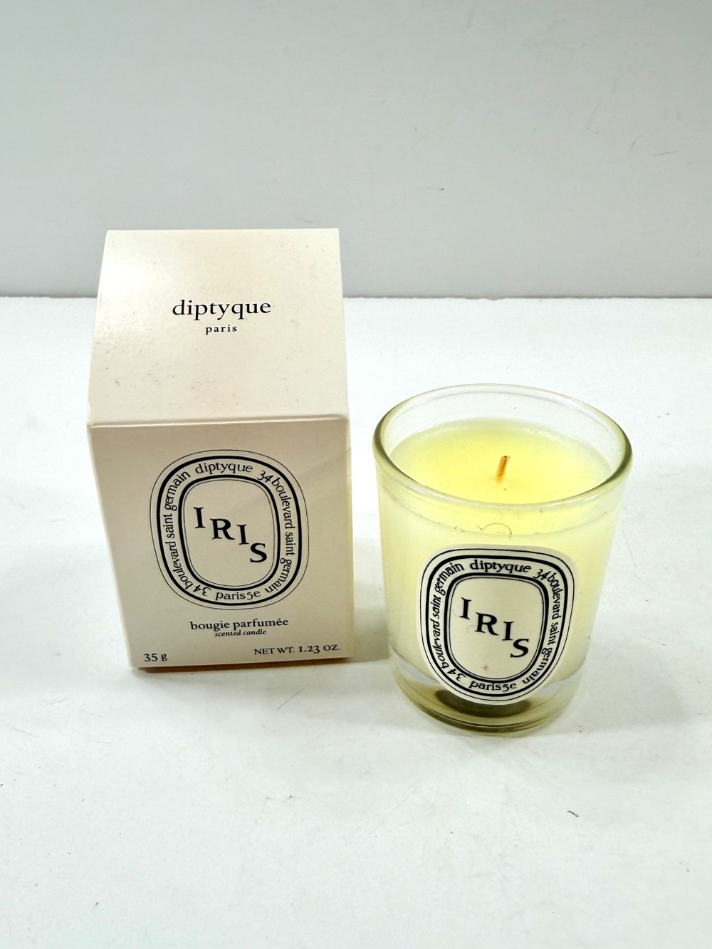 Diptyque Paris Iris Mini Scented Candle 1.23 oz 35 g
